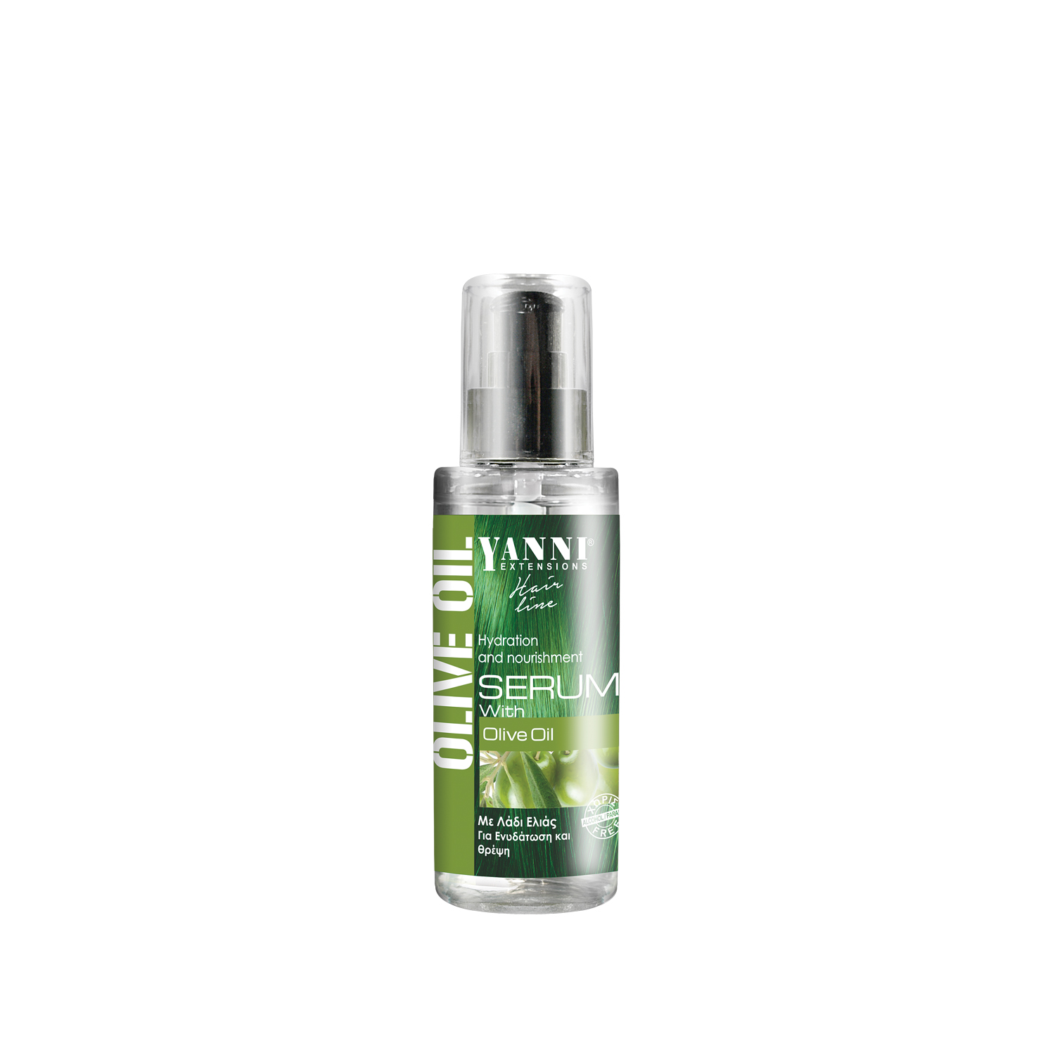 Yanni Ορός Μαλλιών με Λάδι Ελιάς - 120ml Yanni Ορός Μαλλιών με Λάδι Ελιάς - 120ml