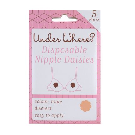 UnderWhere Disposable Nipple Daisies - Nude