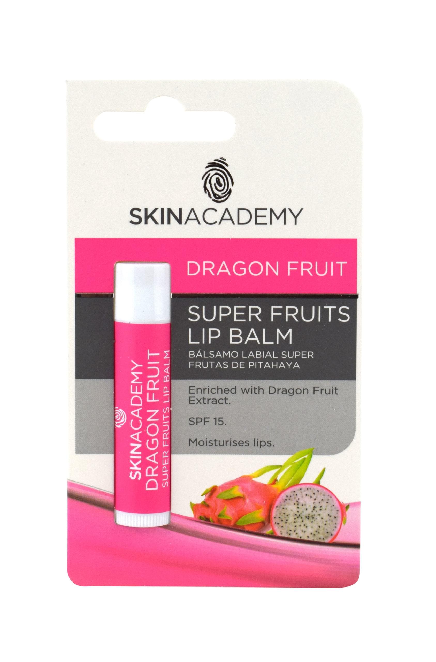Skin Academy Dragon Fruit Super Fruits Lip Balm Skin Academy Dragon Fruit Super Fruits Lip Balm