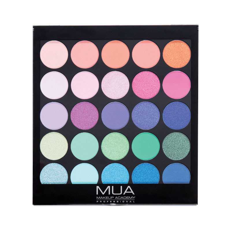 MUA 25 SHADE EYESHADOW PALETTE TROPICAL OCEANA MUA 25 SHADE EYESHADOW PALETTE TROPICAL OCEANA