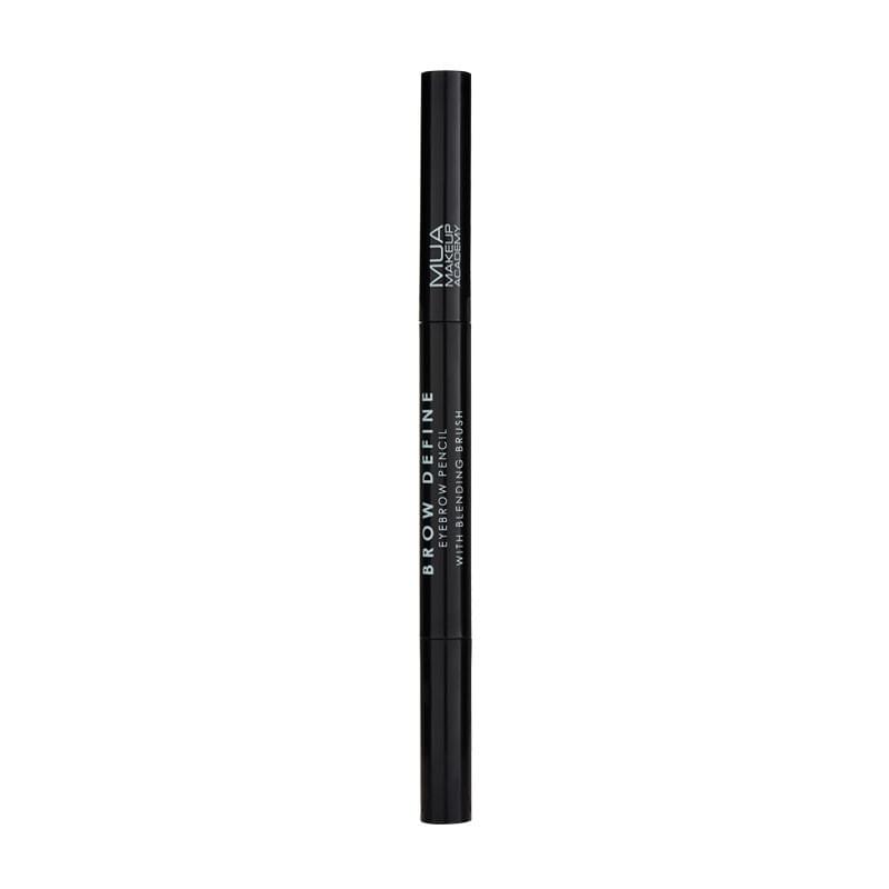 MUA BROW DEFINE EYEBROW PENCIL - WITH BLENDING BRUSH - BLACK MUA BROW DEFINE EYEBROW PENCIL - WITH BLENDING BRUSH - BLACK