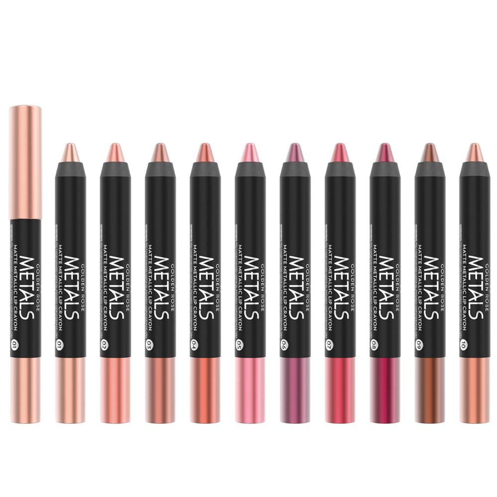 Metals Matte Metallic Lip Crayon GR Metals Matte Metallic Lip Crayon GR
