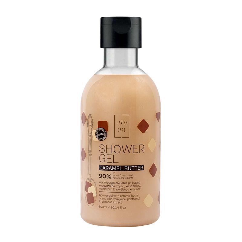 Shower-gel-caramel-butter-800x800 Lavish Care Shower Gel Caramel Butter 300ml - Image 1
