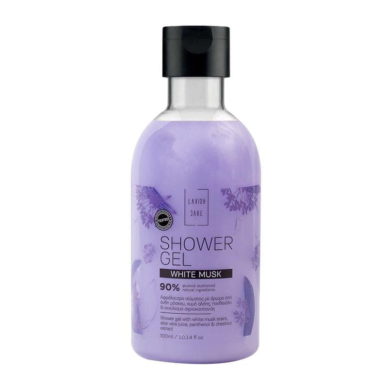 Shower-gel-white-musk-800x800 Lavish Care Shower Gel White Musk 300ml - Image 1