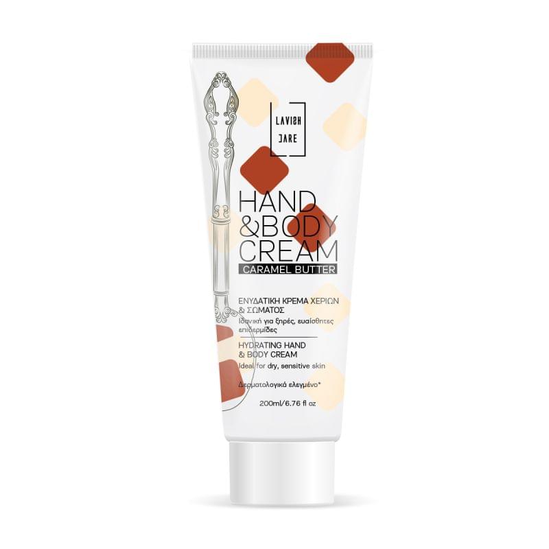 caramel-butter-800x800 Lavish Care Hand & Βody Cream Caramel Butter 200ml - Image 1