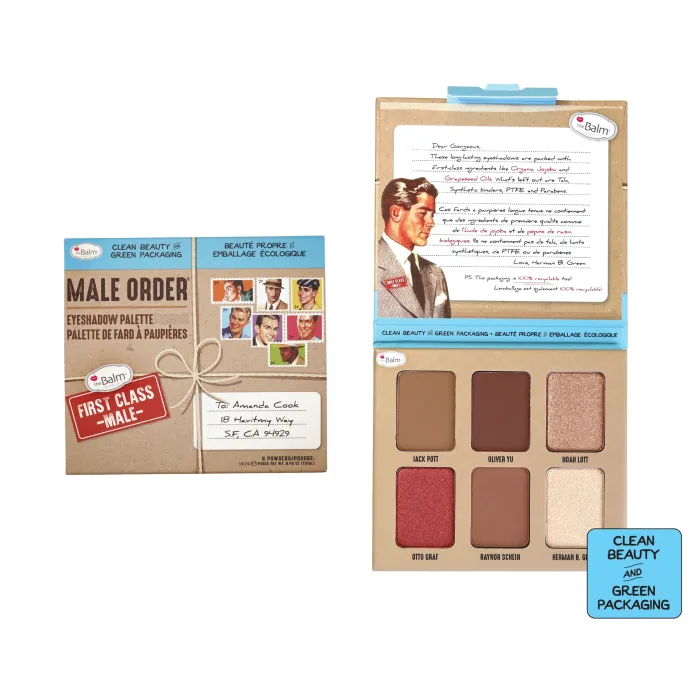 Male Order First Class Male Eyeshadow Palette - Image 1
