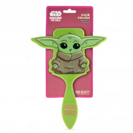 Star Wars Mandalorian The Child Moulded Paddle Brush