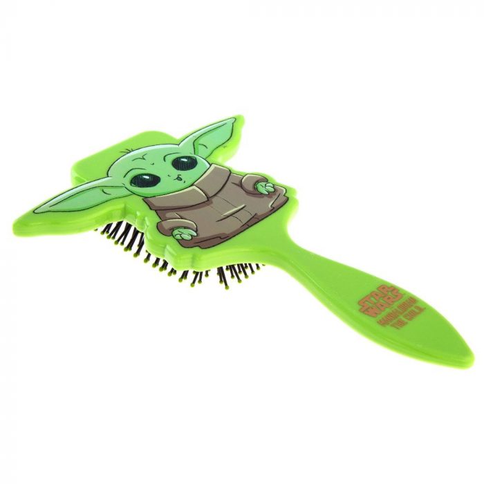 Star Wars Mandalorian The Child Moulded Paddle Brush - Image 3